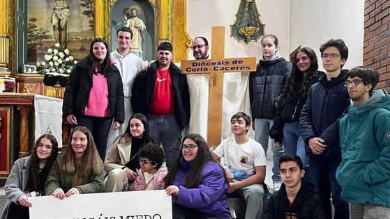 Jóvenes de Coria preparan el Encuentro Diocesano de la Juventud para 2024