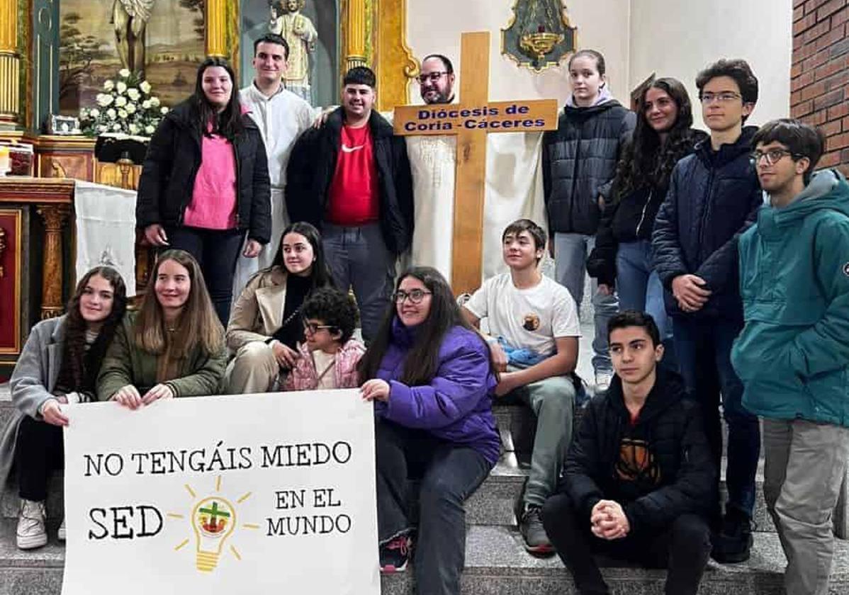 Jóvenes de Coria preparan el Encuentro Diocesano de la Juventud para 2024
