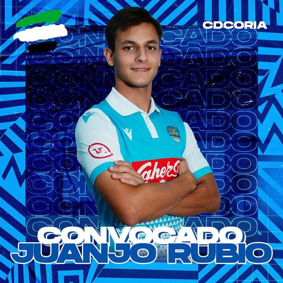 Juanjo Rubio, convocado con la Selección Extremeña de Fútbol para disputar la Fase Previa del Campeonato de Regiones UEFA