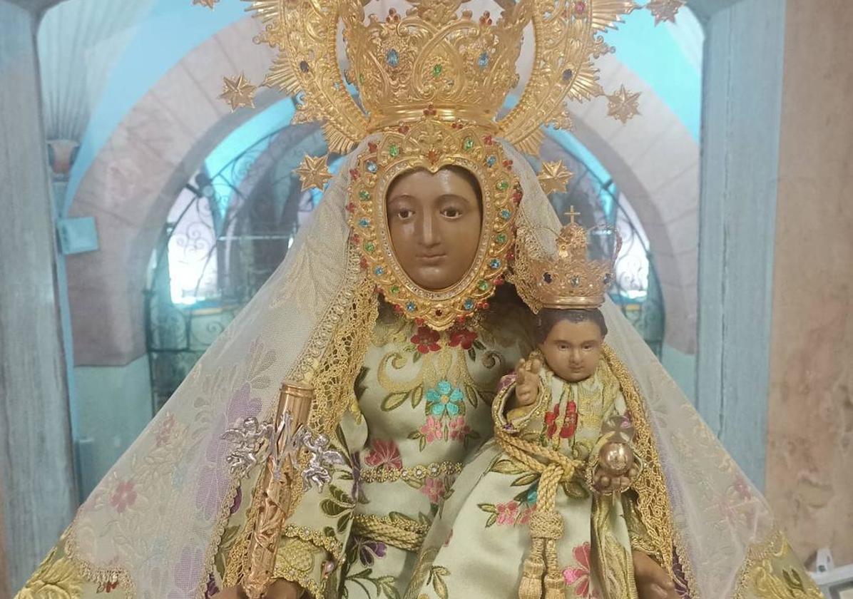 Virgen de Argeme de Coria.