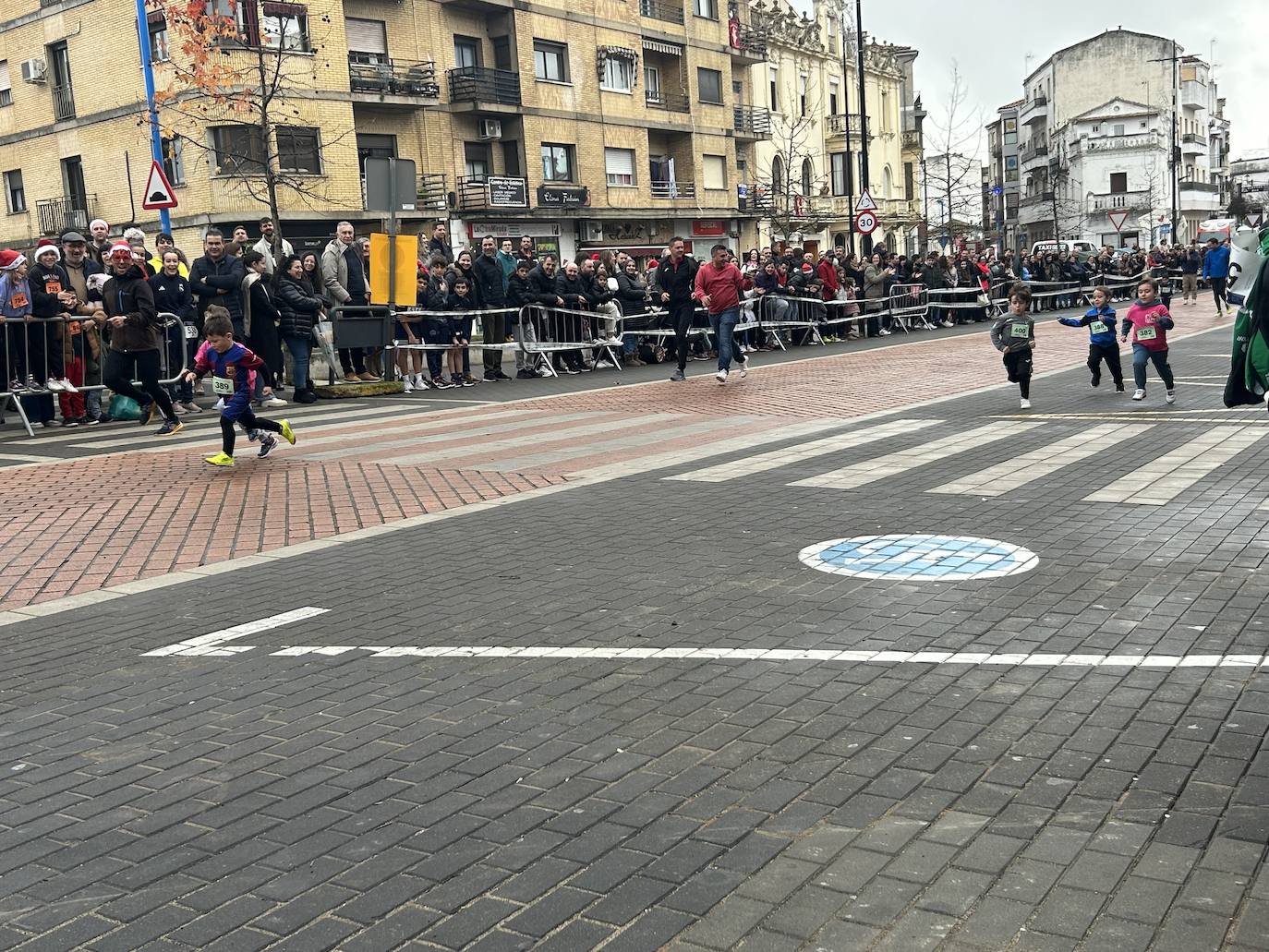 Participación masiva en la San Silvestre de Coria 2023