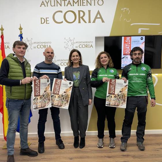 Coria acogerá el Campeonato de Extremadura Duatlón contrarreloj por equipos «5º Duatlón DIEGO PAREDES»