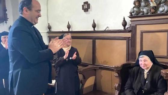 Sor María Socorro Roncero, nueva Abadesa de las Franciscanas de Coria