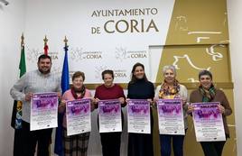 Presentación del Día de la Mujer en Coria.