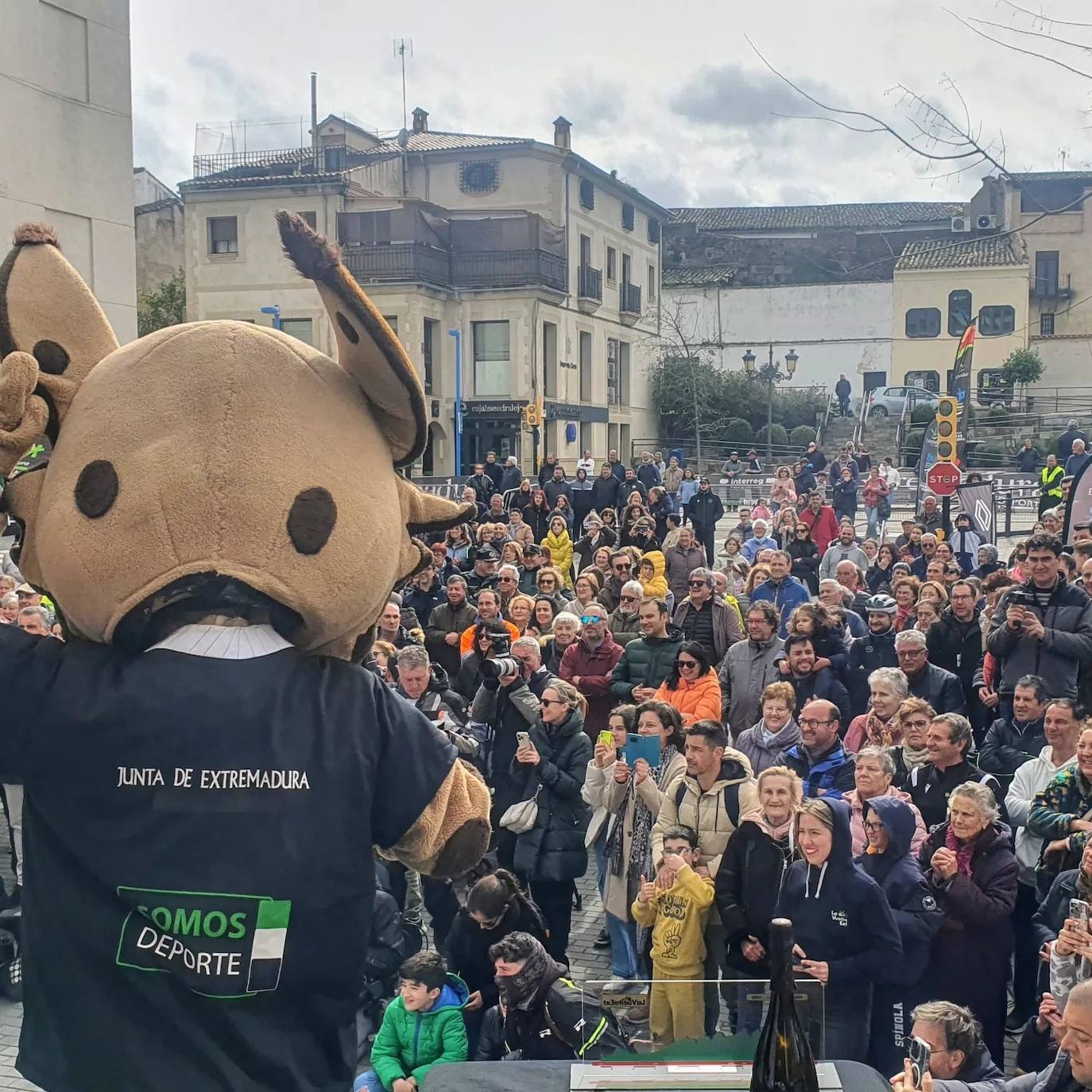 Así ha vivido la Ciudad de Coria la llegada de la Vuelta Ciclista a Extremadura