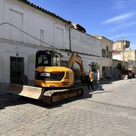 Comienzo de las obras.