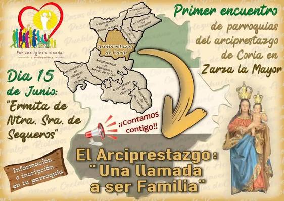 El arciprestazgo de Coria anuncia su Primer Encuentro Arciprestal