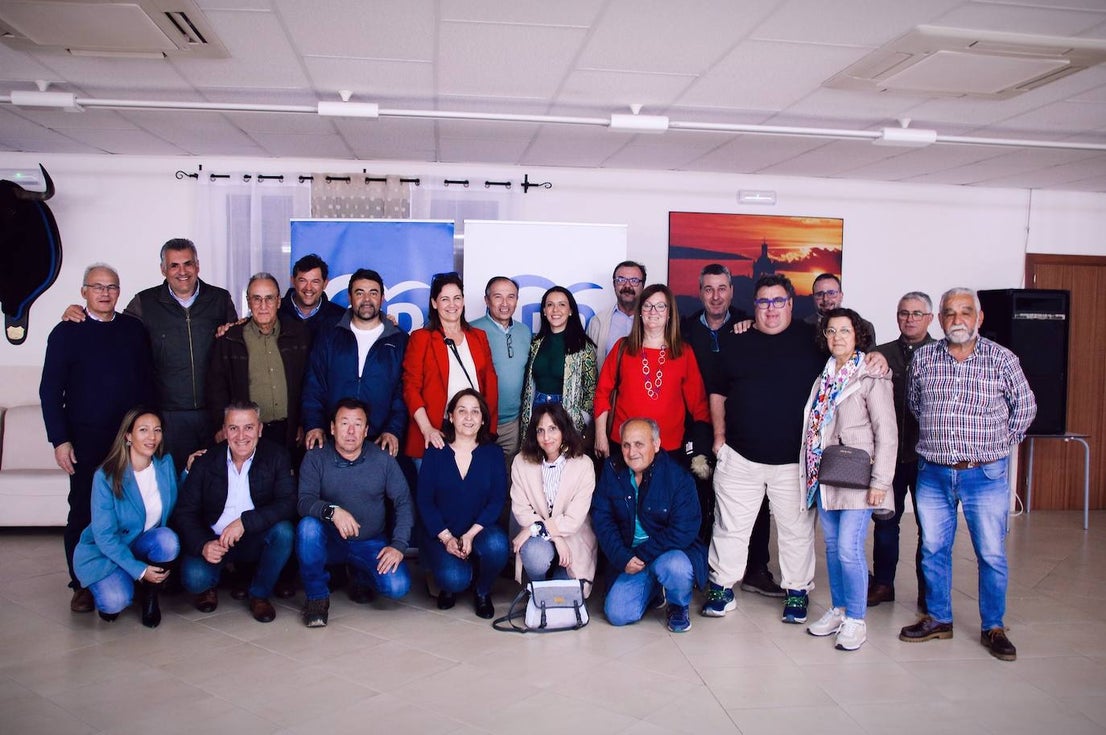 Populares de la Provincia de Cáceres se reunen en Coria para tratar temas de la zona