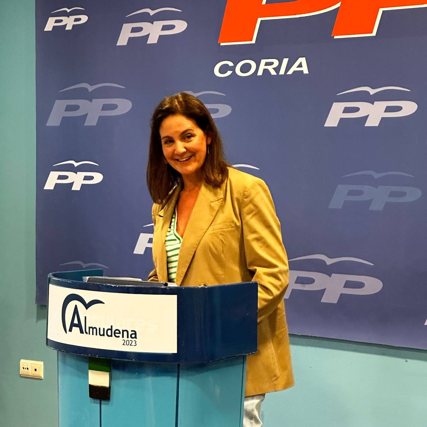 Almudena Domingo ha sido elegida como presidenta de la Junta Local del Partido Popular en Coria