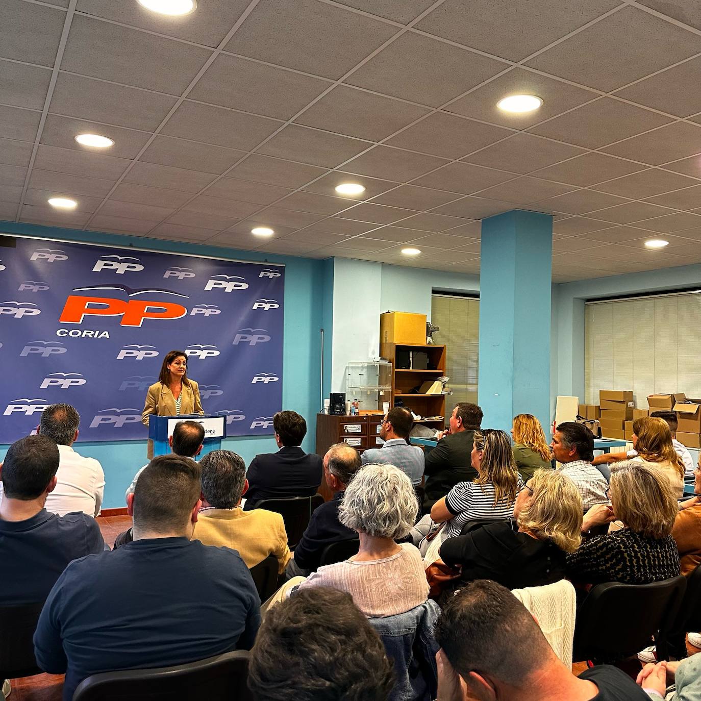 Almudena Domingo ha sido elegida como presidenta de la Junta Local del Partido Popular en Coria