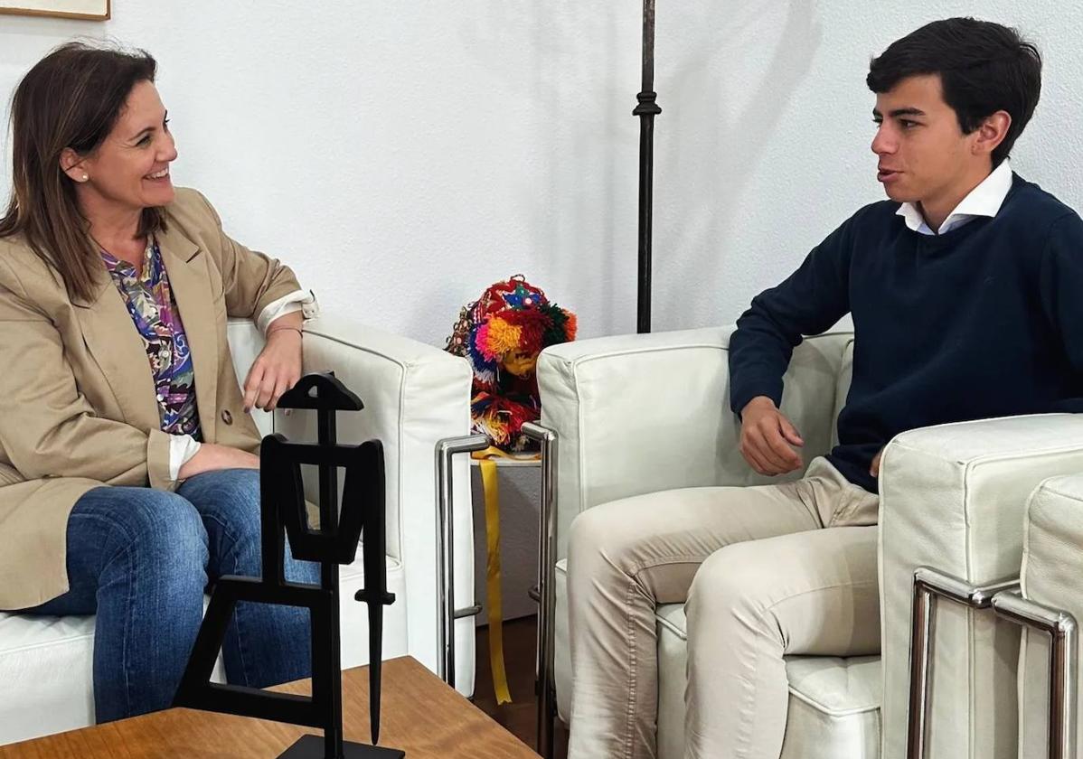 Jorge Hurtado y Almudena Domingo.