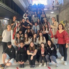 Alumnos de intercambio.