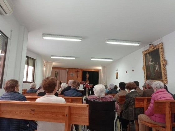 La residencia santa Isabel de Torrejoncillo celebra la pascua del enfermo