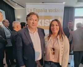 Tomás Guitarte y Raquel Iglesias.