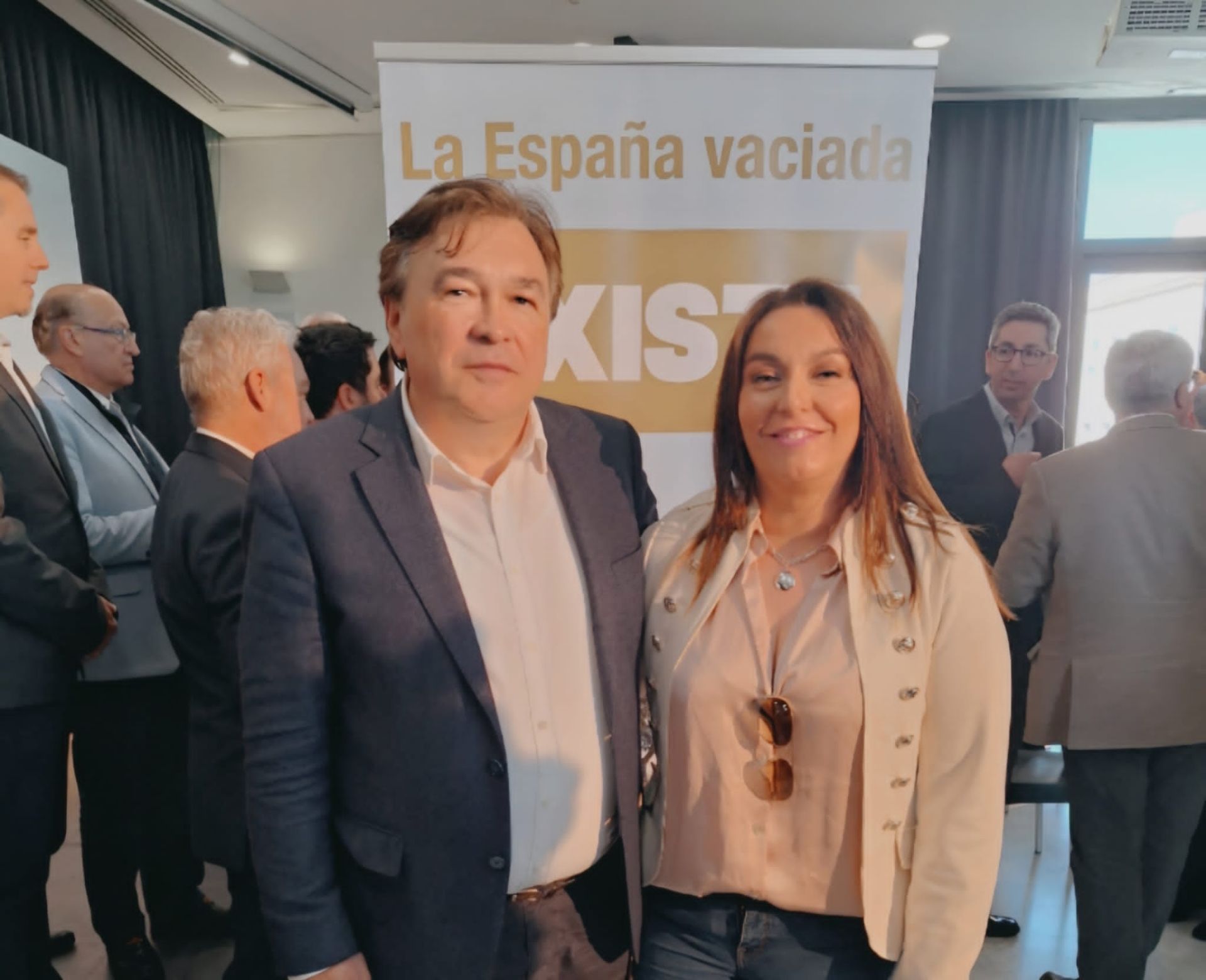 Tomás Guitarte y Raquel Iglesias.