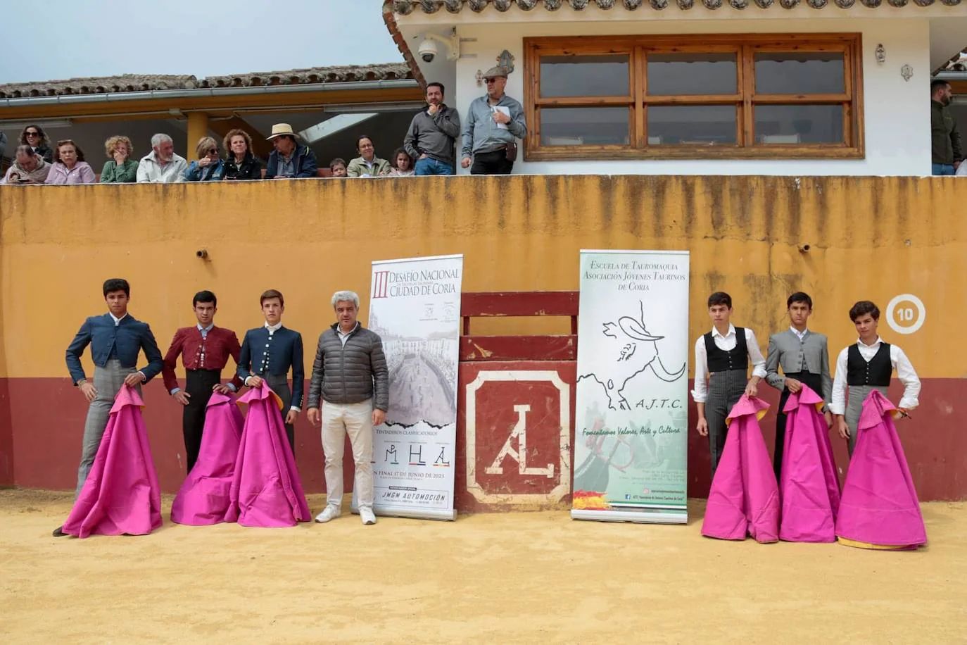 Participantes del IV Desafío Nacional de Escuelas Taurinas Ciudad de Coria