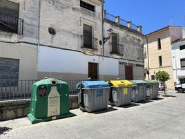 Basura en Coria.