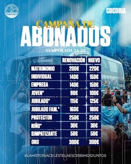 Campaña de abonados.