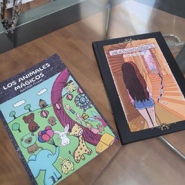 Libros de la joven escritora.