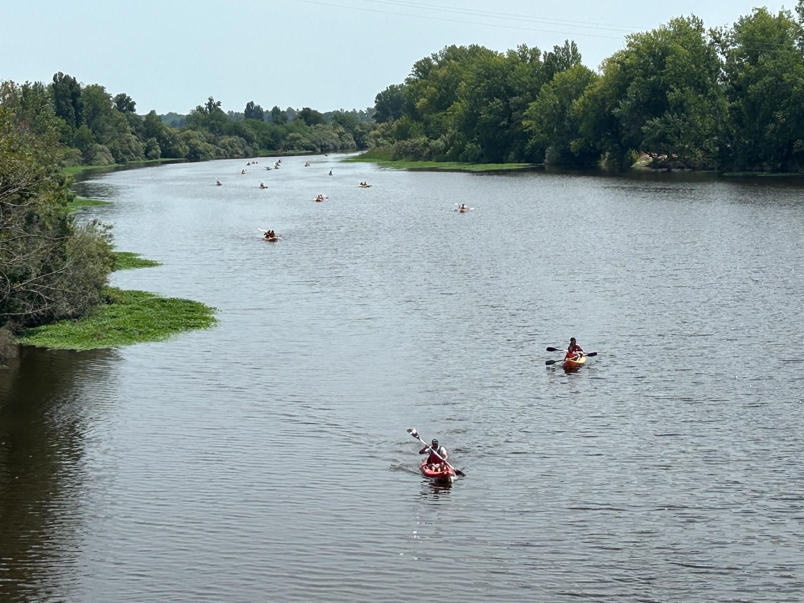 El descenso del Rio Alagón de Coria en fotos
