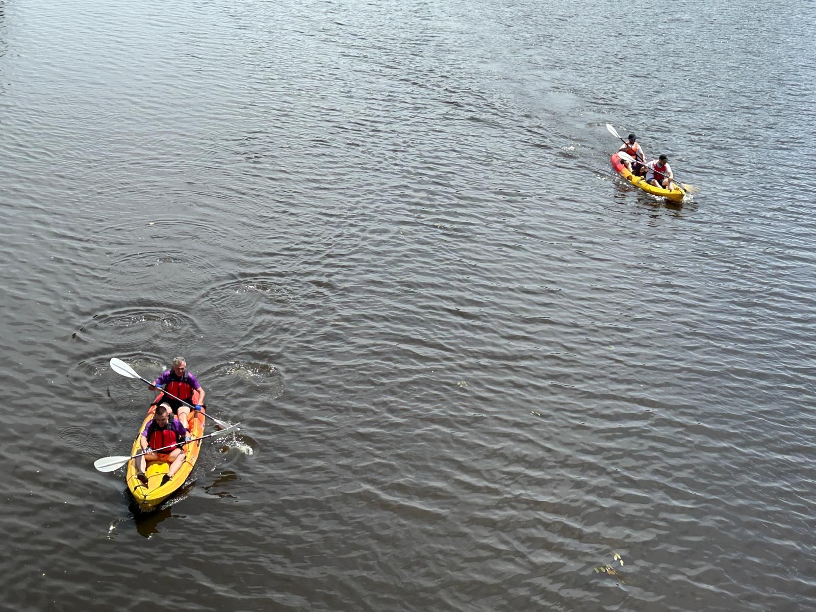 El descenso del Rio Alagón de Coria en fotos