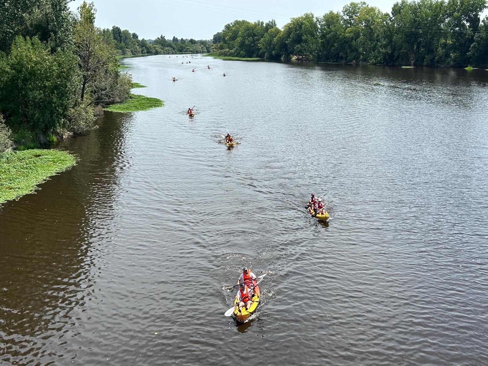 El descenso del Rio Alagón de Coria en fotos