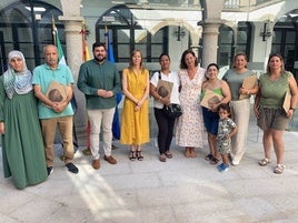 Momento de la entrega de llaves.