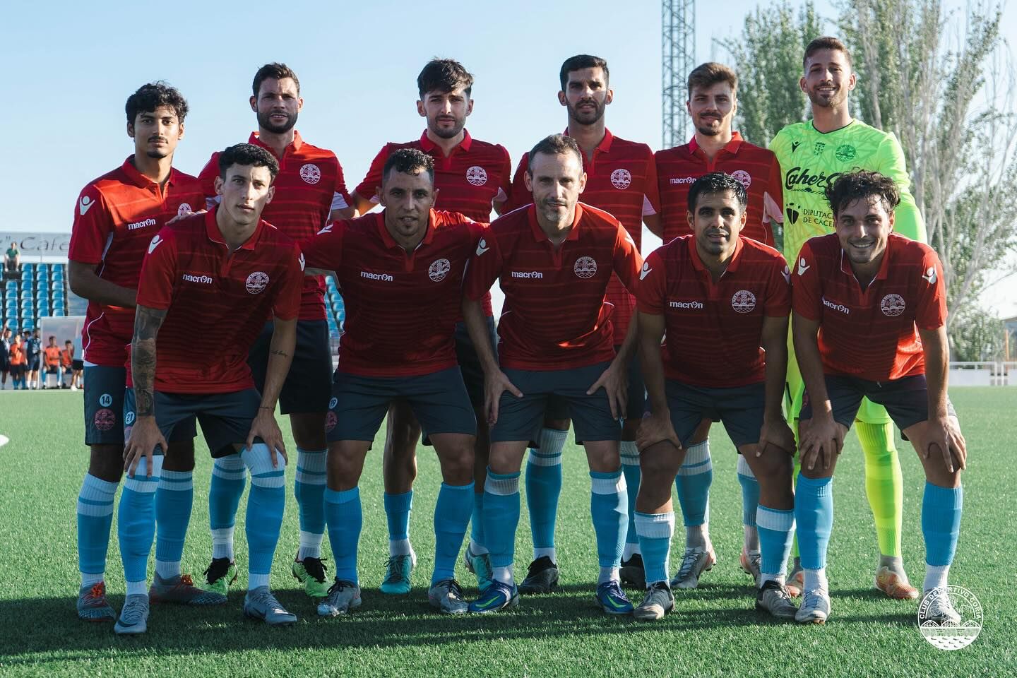 Equipo del CD Coria.