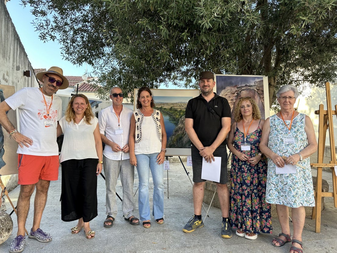 Estos son los cuadros ganadores del XII Certamen de Bibujo y Pintura al aire libre