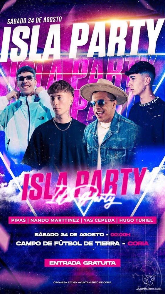 La III Isla Party se celebrará el sábado 24 de agosto