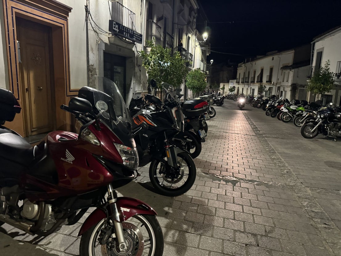 Éxito rotundo en la XVII concentración de Motos en Coria