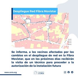 Plano de afectación.