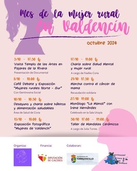 PRograma del evento.