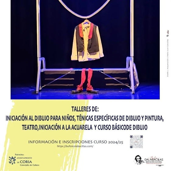 Coria lanza talleres culturales para el curso 2024/25