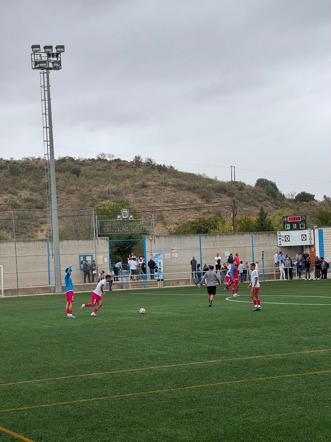 El CD Coria pierde ante el Tenerife B