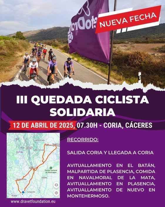 La marcha solidaria de Coria ya tiene nueva fecha: será el 12 de abril de 2025