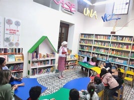Visita a la Biblioteca.