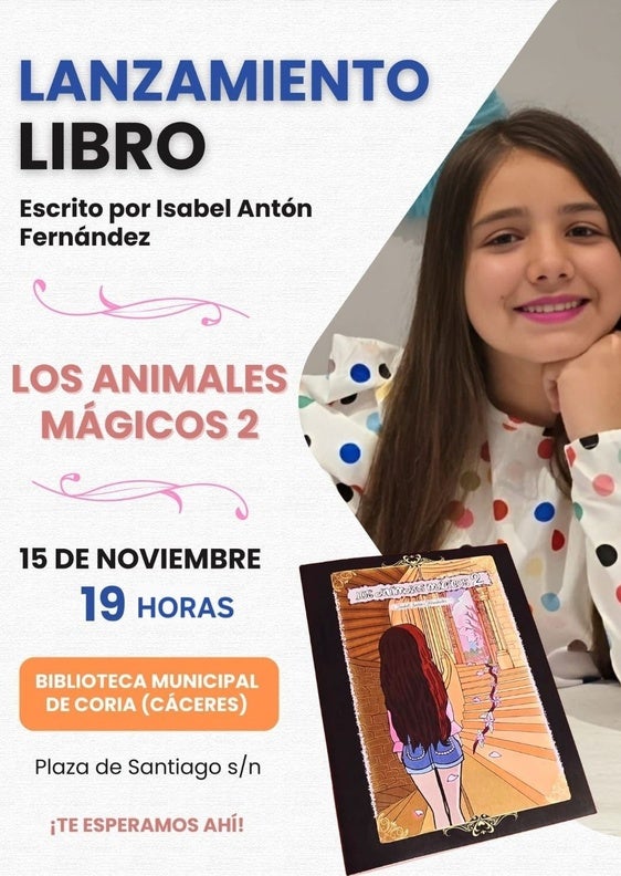 Presentación del libro «Los Animales Mágicos 2» de Isabel Antón Fernández en la Biblioteca Municipal de Coria