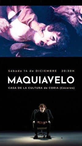 Cartel de la obra.
