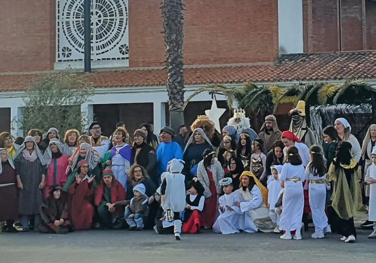 El Belén Viviente de Puebla de Argeme deslumbra con una exitosa edición navideña
