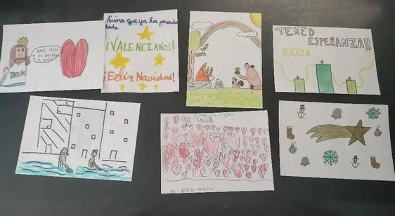 Los niños de catequesis de Coria se solidarizan con las víctimas de la DANA