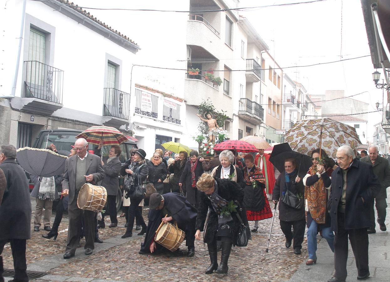 Procesión de San Sebastián en la pasada edición