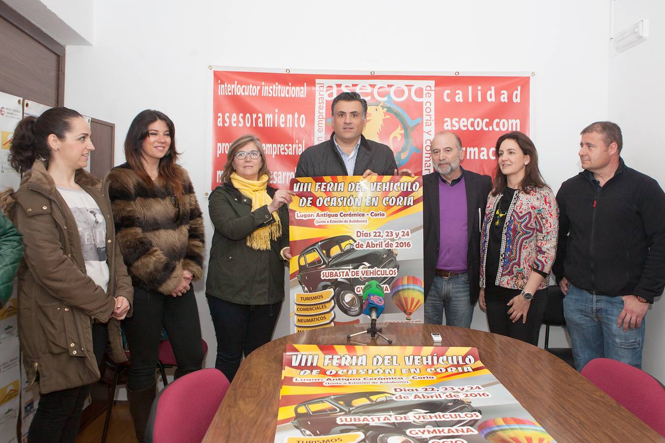Presentación oficial de la feria en la sede de Asecoc