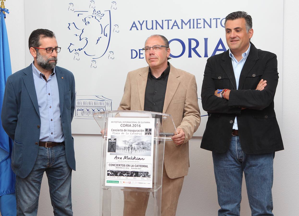 Presentación del Festival de Guitarra