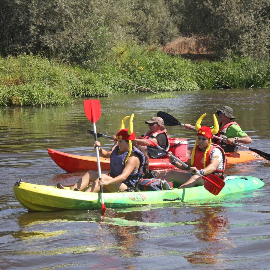Cientos de palistas se darán cita en el IX Descenso del río Alagón