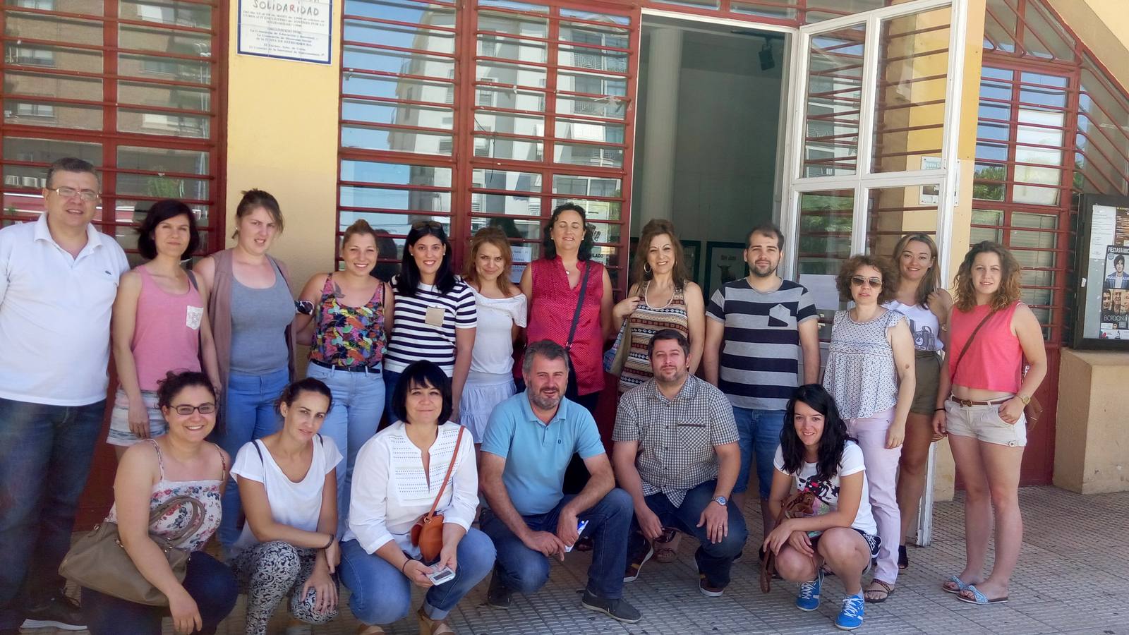 Algunos participantes de la Lanzadera