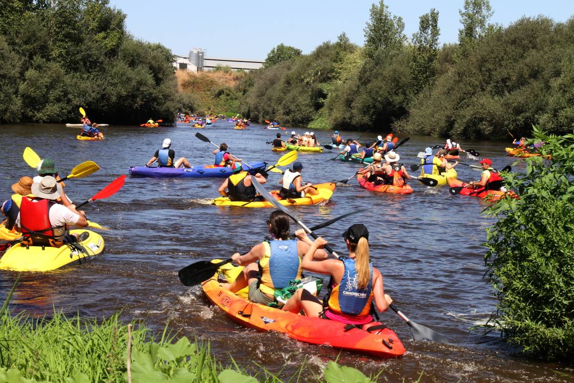 Participantes en el Descenso