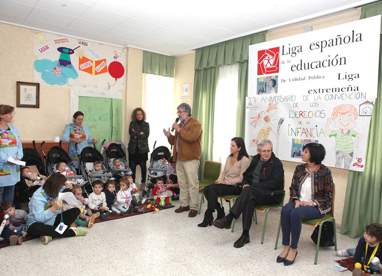 Un momento de la celebración en el centro educativo infantil