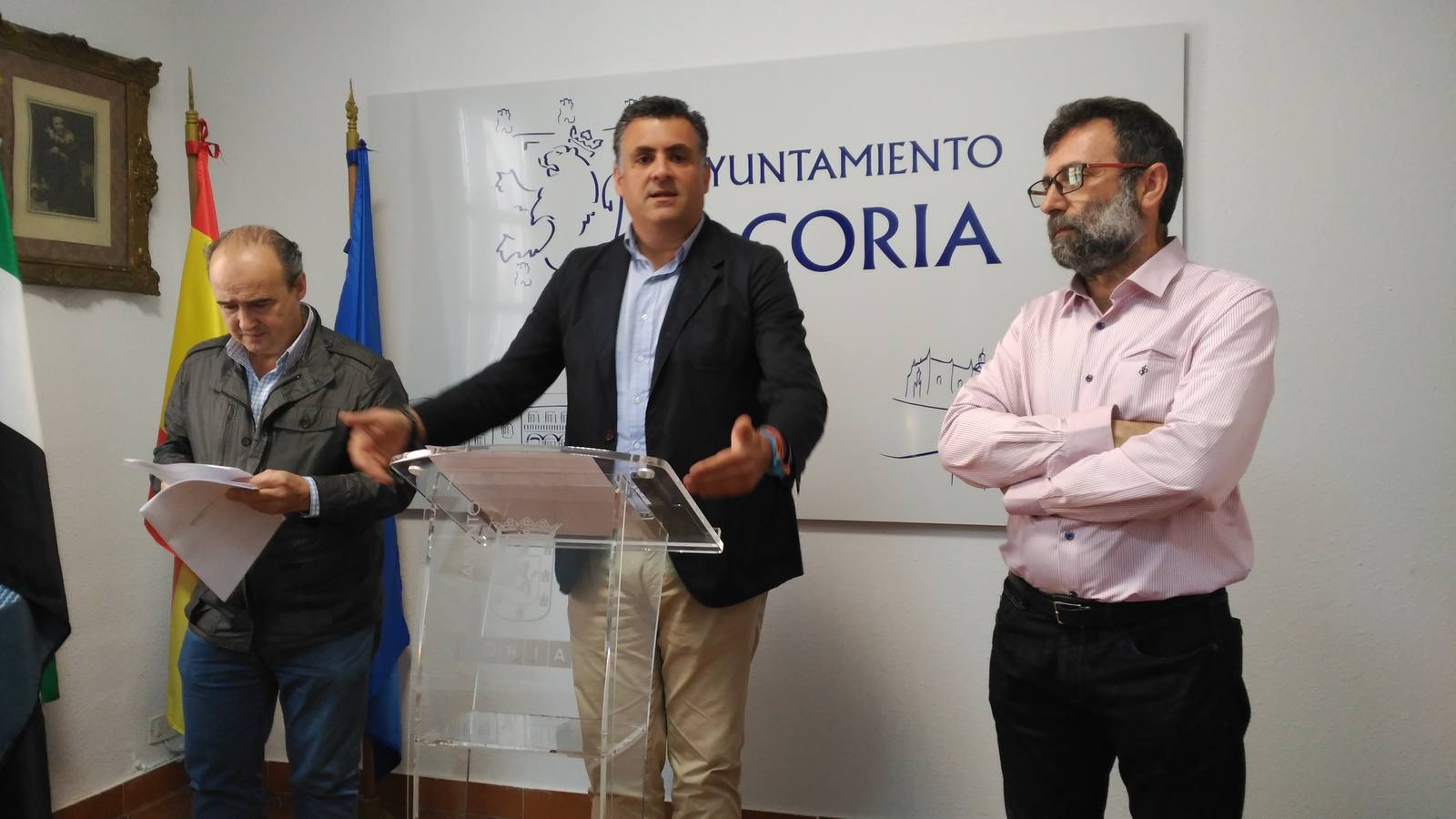 José Manuel García Ballestero respondiendo a las acusaciones del PSOE
