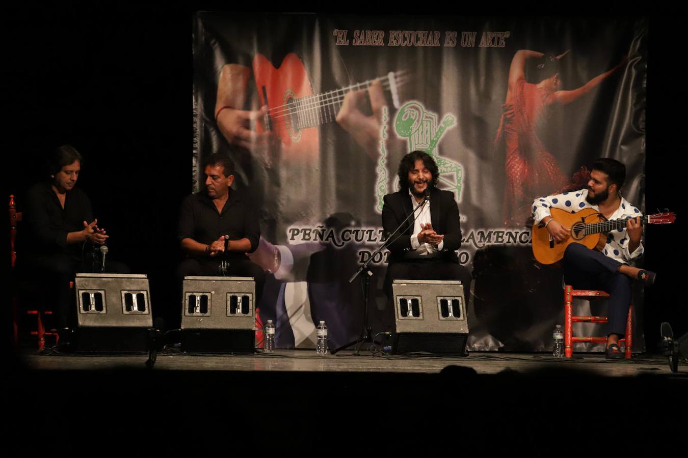 La actuación de Antonio Reyes, junto a las palmas de Tate Núñez y Reyes, con Nono Reyes al toque.